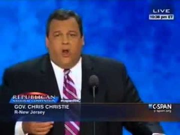 Cute: Chris Christie kids captured on camera reacting to their Dad