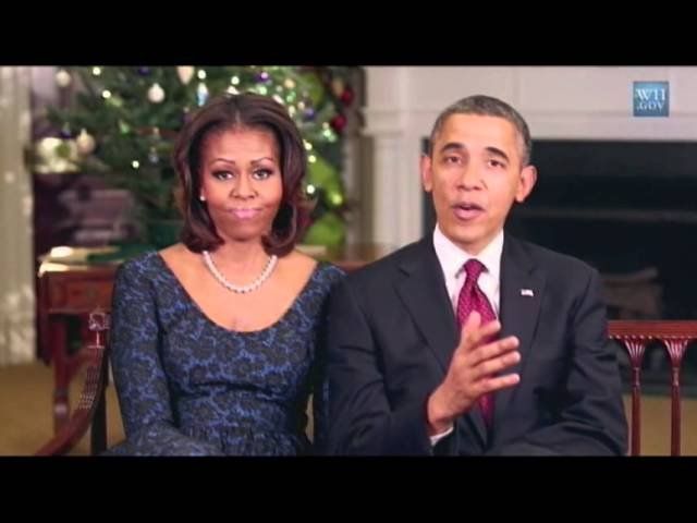 President Obama and first lady offer holiday greetings