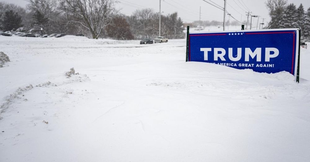 Trump begins quest for third straight GOP nomination with big lead in frigid Iowa
