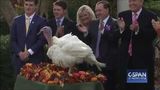 President Trump participates in National Thanksgiving Turkey Pardoning Ceremony