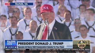 POTUS IS ELATED TO FINALLY CELEBRATE 250 YEARS OF US NAVY!
