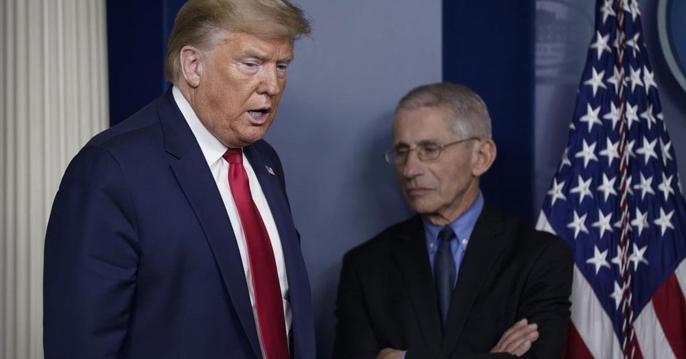 Trump says he was 'not allowed' to fire Fauci, but doctor 'wasn’t a big player' in administration