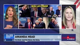Liz Harrington reacts to DeSantis campaign using fake AI images of Trump