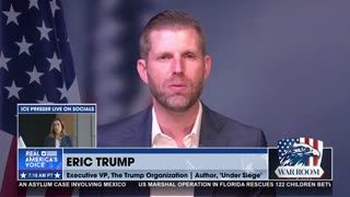 ASSASSINATION ATTEMPTS “UNACCEPTABLE,” ERIC TRUMP SAYS
