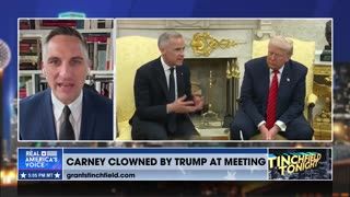 TRUMP SCHOOLED CARNEY AT THE WHITE HOUSE
