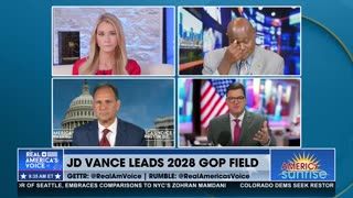 JD VANCE LEADS 2028 GOP FIELD