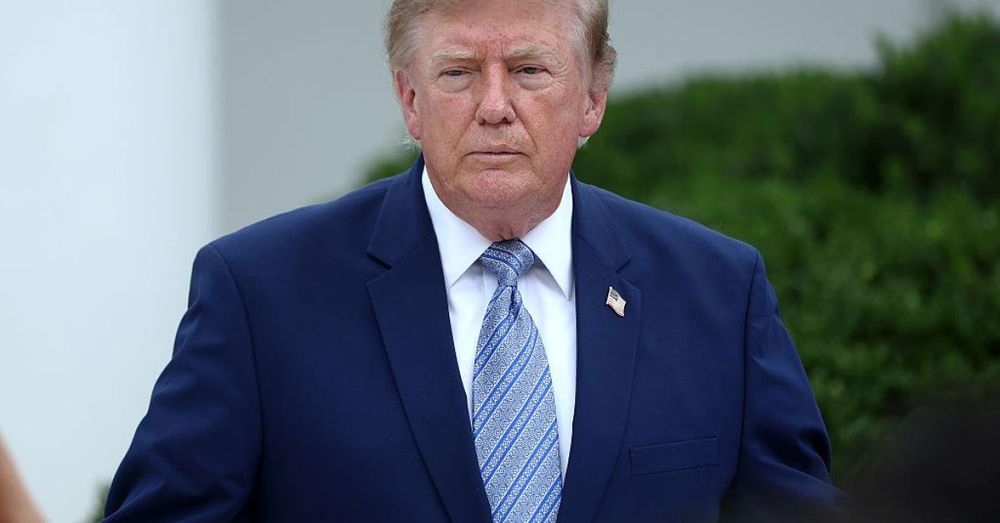 Trump touts school choice in Rose Garden event
