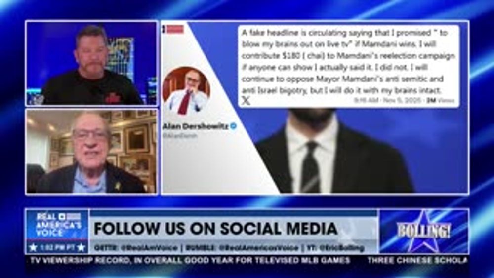 DERSHOWITZ RESPONDS TO FAKE NEWS