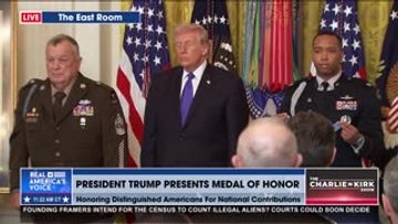 VIETNAM HERO RECEIVES MOH FROM POTUS