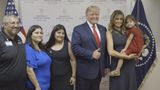 President Trump and First Lady Melania Trump Visits El Paso Texas