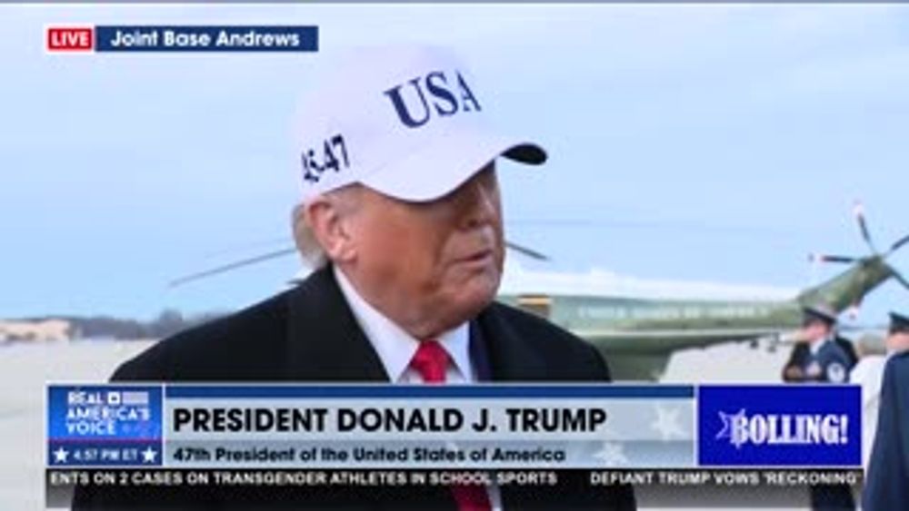 PRESIDENT TRUMP WANTS TO SEE “A LITTLE BIT OF FREEDOM” FOR THE PEOPLE OF IRAN