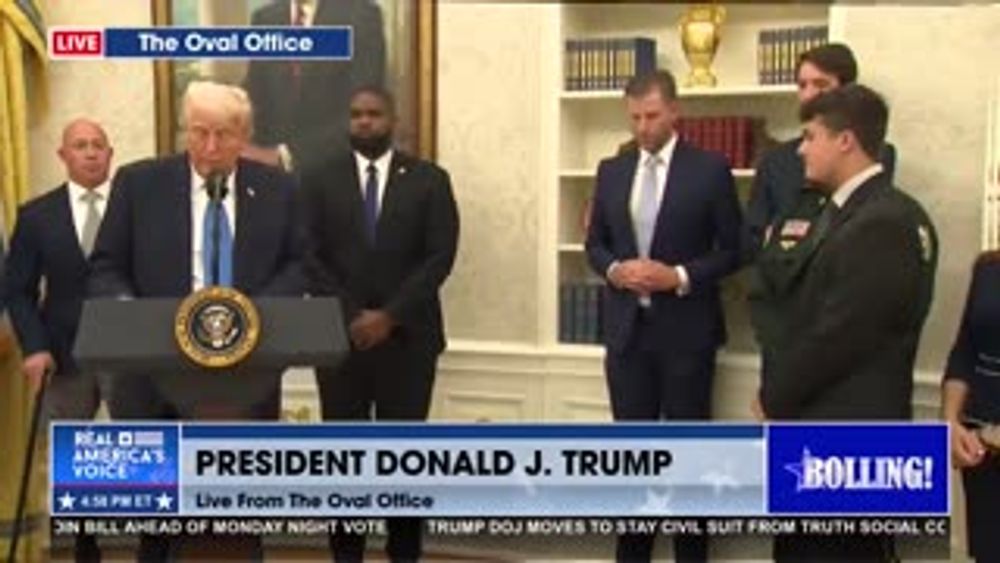 TRUMP PARTICIPATES IN LAW ENFORCEMENT EVENT