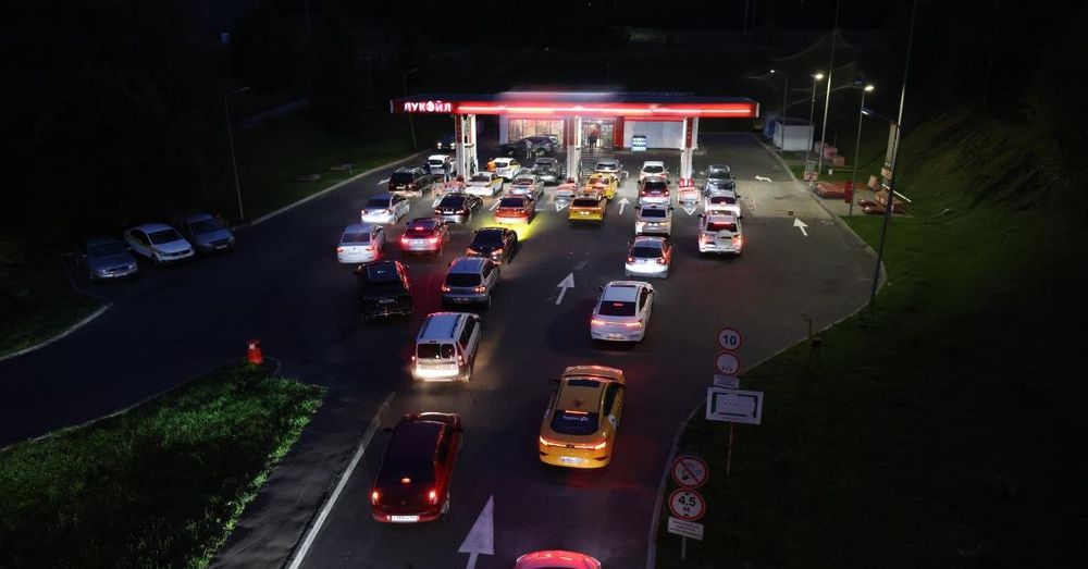 Fuel shortages spread across some regions in Russia, prompting restrictions on sales
