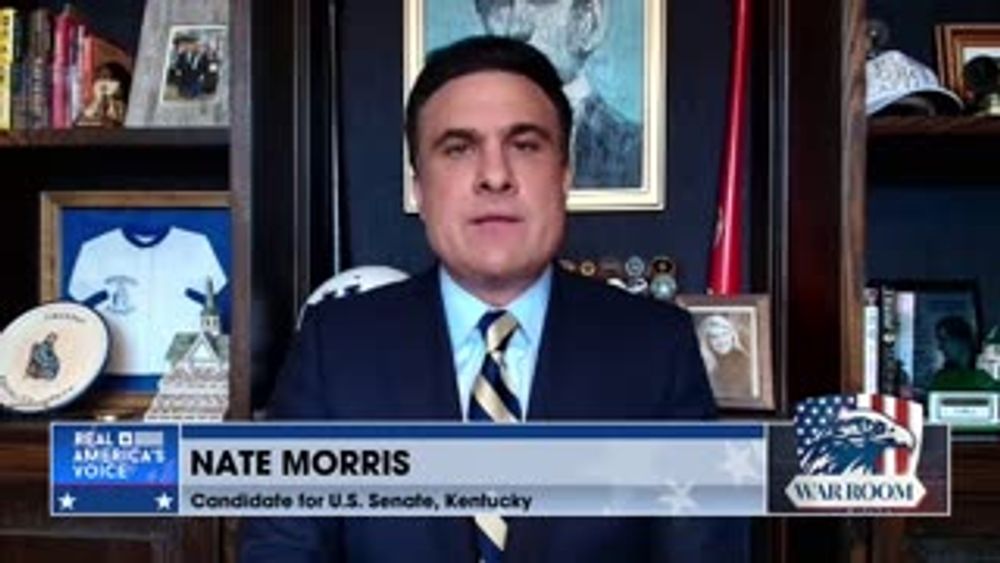 NATE MORRIS RUNNING FOR MITCH MCCONNELL'S SEAT