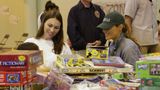 President Trump and  First Lady Melania Trump in Texas