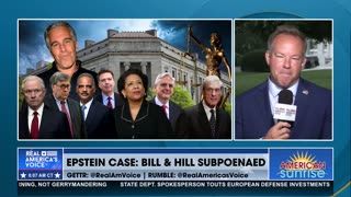 CLINTONS SUBPOENAED IN EPSTEIN CASE