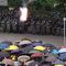 Tear Gas Fired as Hong Kong Activists Defy Protest Ban