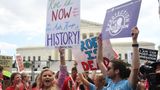 Party leaders, activists, everyday Americans give emotional, divided response to abortion decision