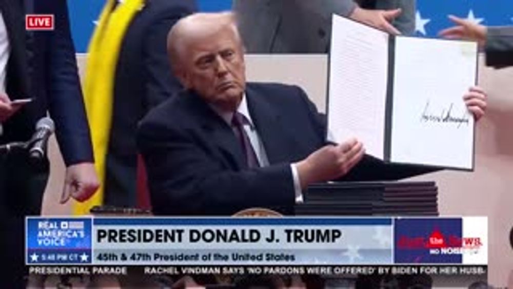 SIGNING OF EXECUTIVE ORDERS LIVE