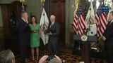 Vice President Pence Participates in a Swearing-In