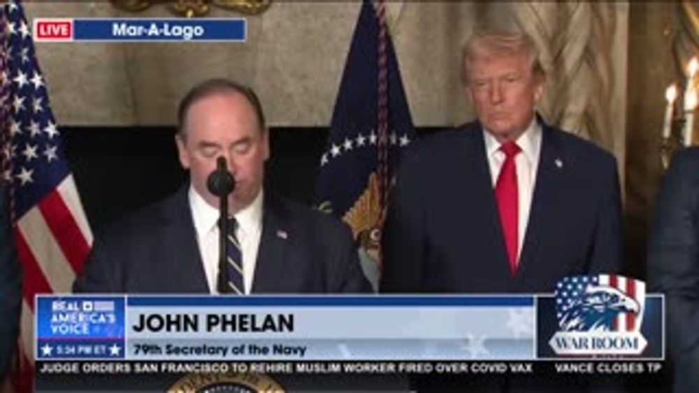 SEC. OF THE US NAVY JOHN PHELAN