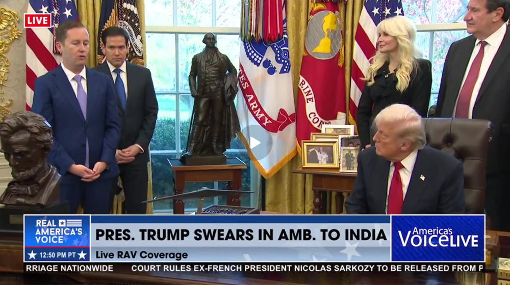 "WHAT YOU HAVE DONE FOR THIS COUNTRY...HAS BEEN HISTORIC!"