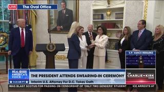 JUDGE JEANINE OFFICIALLY SWORN IN