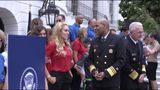 Natalie Gulbis at the White House Sports and Fitness Day