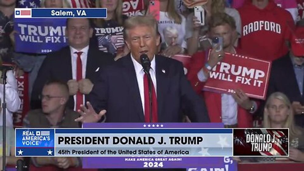 TRUMP OPENING IN VIRGINIA