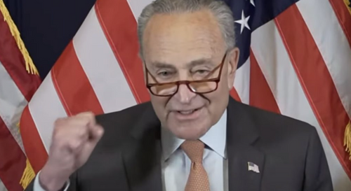 Chuck Schumer is Downright Giddy About Ditching Biden