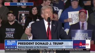 TRUMP TALKS LATEST POLLS