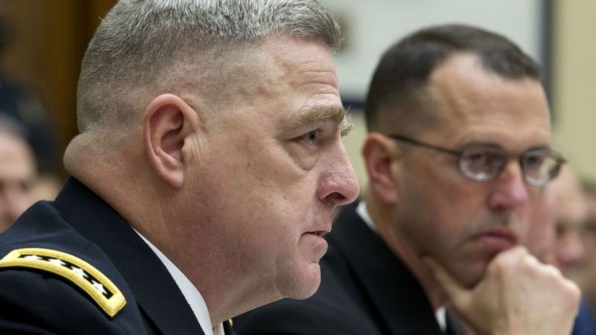 Trump Picks Gen. Mark Milley as Next Top Military Adviser