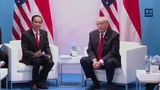 President Trump Participates in an Expanded Meeting with President Joko Widodo of Indonesia