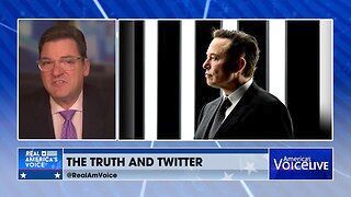 Steve Gruber Talks About The War Between The Left And Elon Musk - Real America's Voice News