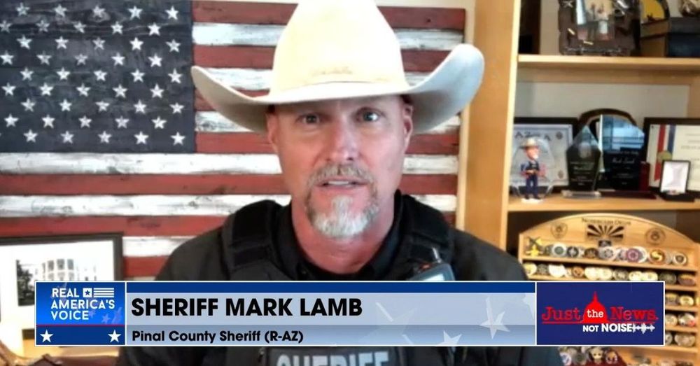 Sheriff Mark Lamb files signatures for Arizona Senate race