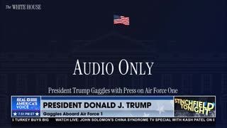 TRUMP ON THE RECORD-BREAKING STOCK NUMBERS