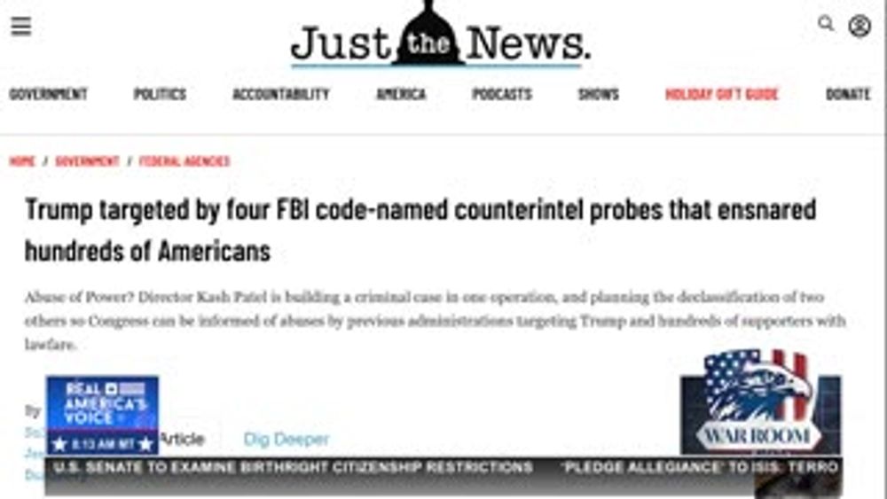 DEEP STATE VS. TRUMP FOR 10 YEARS?