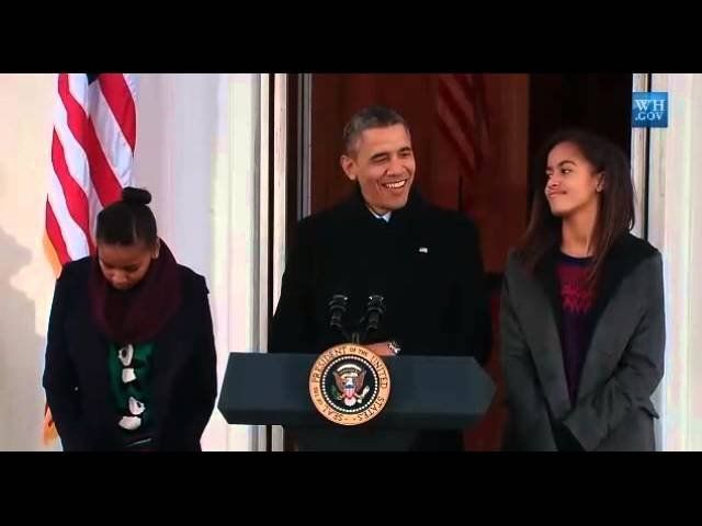 Obama’s Turkey Pardon Hunger Games Thankgiving joke