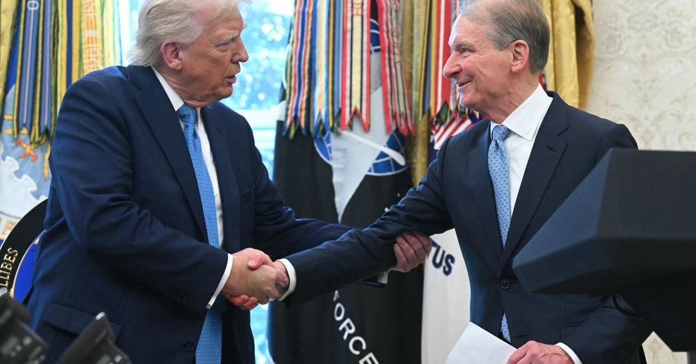 Watch: Donald Trump says he does not intend to fire Powell after swearing-in SEC chair Paul Atkins