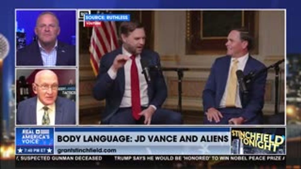 BODY LANGUAGE - JD VANCE AND ALIENS