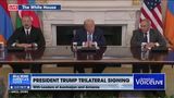 POTUS HOSTS TRILATERAL SIGNING
