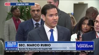 RUBIO: PRESIDENT TRUMP "IS GOING TO GO FIRST"