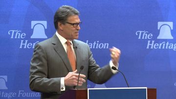 Gov. Rick Perry addresses ISIS in D.C. speech