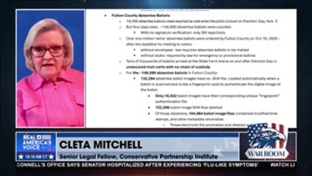 25,535 MORE BALLOTS THAN VOTERS IN GEORGIA: ELECTION FRAUD UNCOVERING