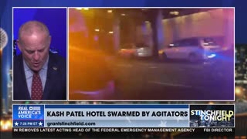 KASH PATEL HOTEL SWARMED BY AGITATORS