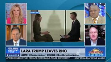 LARA TRUMP LEAVES RNC