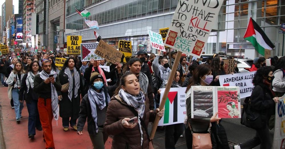 Police remove protesters occupying Trump Tower over pro-Palestinian Columbia grad student detainment