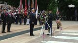 President Trump Participates in a Memorial Day Wreath Laying Ceremony