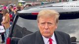 Dave Zere — who's embedded in the Trump motorcade