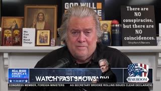 BANNON CONNECTS THE DOTS FROM EUROPE TO ISRAEL TO CHINA